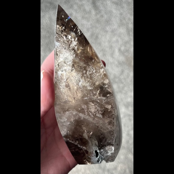 Smoky Garden Quartz Flame - Picture 8 of 17
